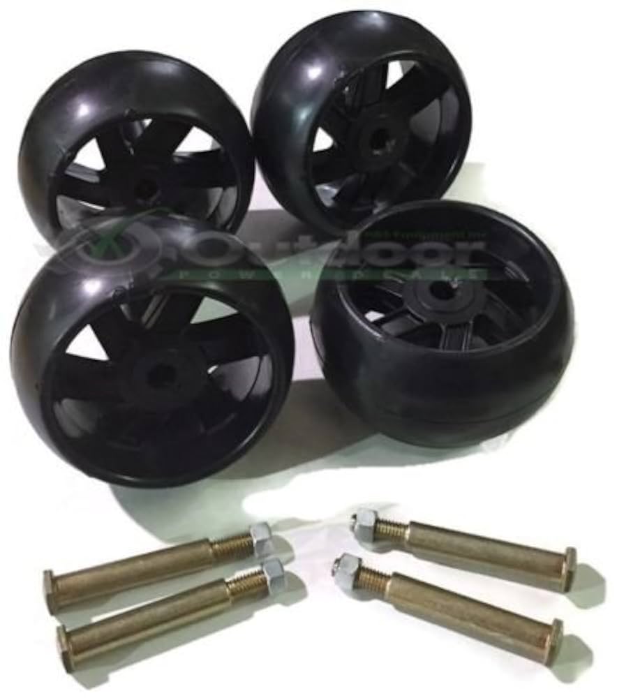 yuuu. 2Pk Deck Wheel for Husqvarna Craftsman Poulan 589527301